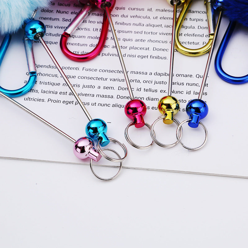 Wholesale New DIY Creative Plush Pendant Mountaineering Keychain